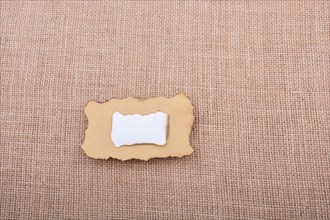 Paper with some burned edges