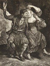 A Dancing Couple. A Sailor Deprived of His Dancing Partner