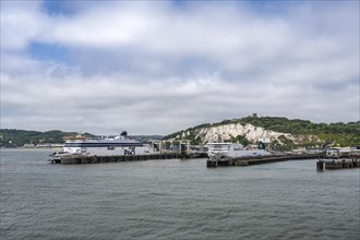 The ferry port of Dover