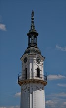 Top of the historic fire tower of Veszprem