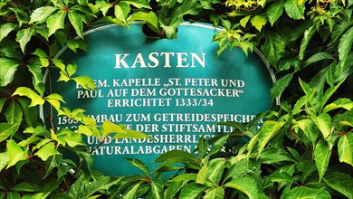 The Kasten is a landmark in the historic centre of the old town. Feuchtwangen