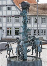 Chancellor's Fountain Lemgo Germany