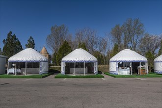 Yurts as souvenir shops