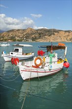 Fishing boats in the harbour of Agia Galini