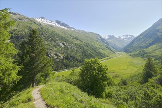 View of the Gschloesstal valley