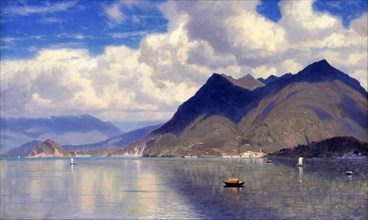 Lake Maggiore in 1860