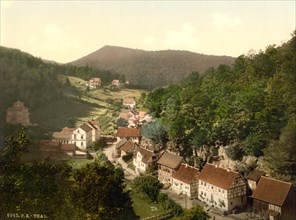 The village of Thal in the district of Greiz in Thuringia