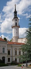 The historic Fire Tower in Veszprem
