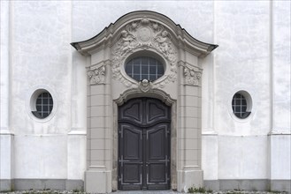 Entrance portal of the parish church of St. George