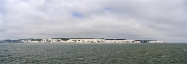 The chalk cliffs of Dover