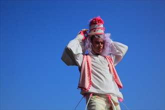 Man in fantasy costume