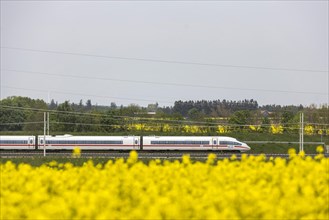 InterCityExpress of Deutsche Bahn AG on the new Wendlingen-Ulm line