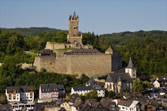 The town of Dillenburg with the Wilhelm Tower above the town