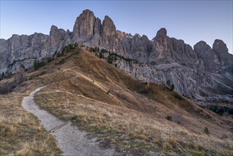 Sella Group in the evening light