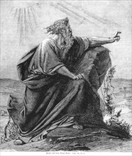 Moses on Mount Rebo
