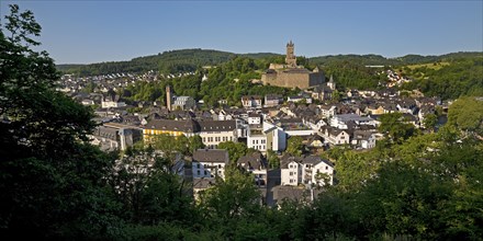 The town of Dillenburg with the Wilhelm Tower above the town