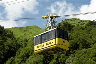 Cable railway to the Sancy summit