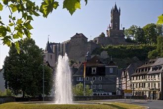 The town of Dillenburg with the Wilhelm Tower
