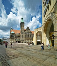 Chemnitz New Town Hall and Red Tower Gallery