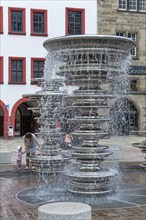 Chemnitz Market Fountain by artist Daniel Widrig