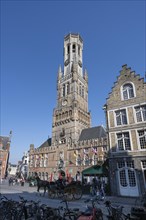 The Belfry or Belfort Bell Tower at the Grote Markt