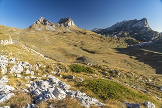 Mountain landscape at Sedlo Pass