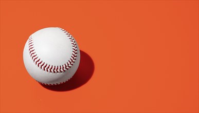 Baseball with copy space