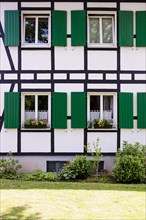Half-timbered houses in the Bergisches Land