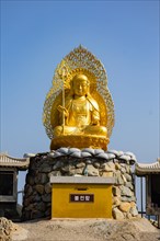 Golden Jijang Bosal Statue