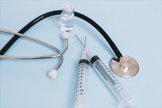 Stethoscope syringes