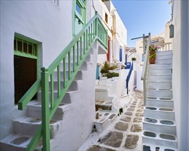 Traditional narrow streets