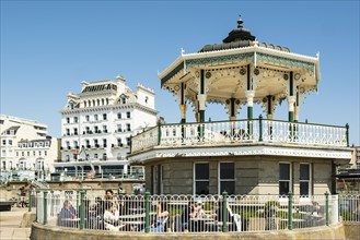 Beach pavilion on the Brighton seafront