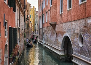 Famous waterways or rios of Venice