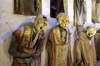 Two mummies of priests