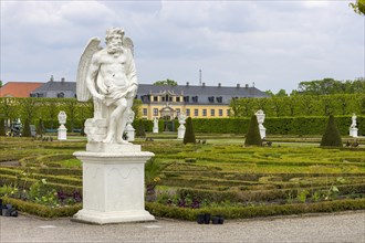 Baroque sculptures in Herrenhaeuser Gardens