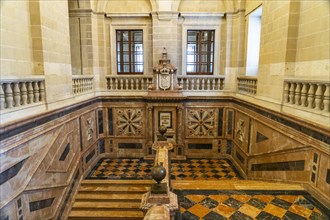 Staircase of the Archivo de Indias in Seville Andalusia