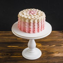 Delicious cake cakestand