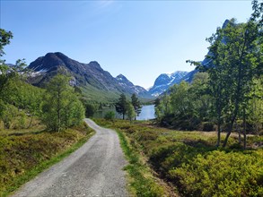 Hiking trail in Innerdalen