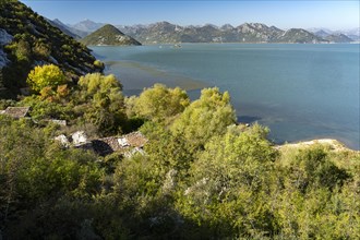 View over Lake Scutari