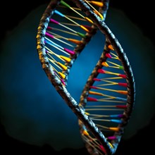Symbolic image DNA double helix