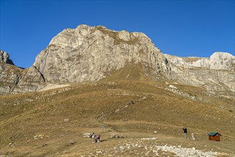 Mountain landscape at Sedlo Pass