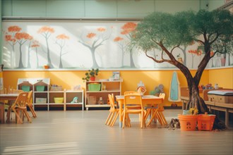 Kindergarten bright room