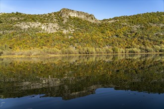 Landscape on the river Crnojevic near Rijeka Crnojevica