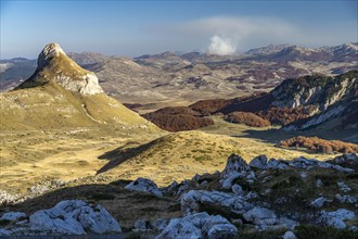 Mountain landscape at Sedlo Pass