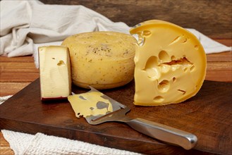 Variety cheese board