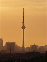 TV Tower shortly after sunrise