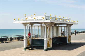 Beach pavilion on the Brighton seafront