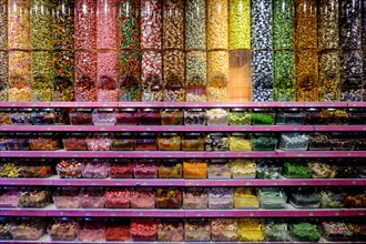 Candy dispenser in a shop in Maastricht