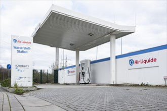 Hydrogen filling station in Duesseldorf