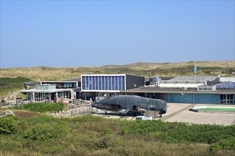 The North Sea museum and seal shelter Ecomare at Texel